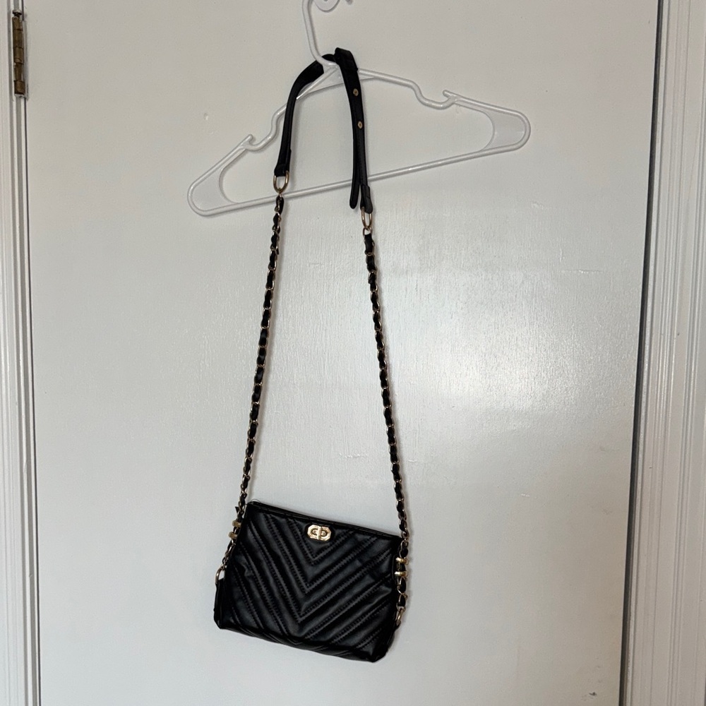 Amazon- Elegant Black Quilted Shoulder Bag